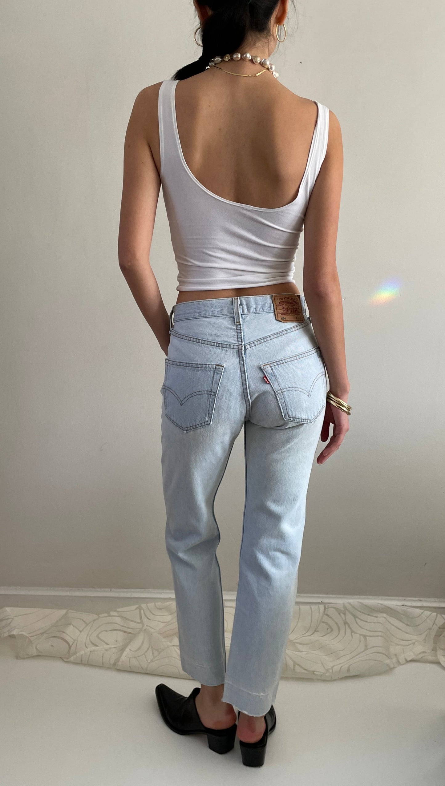 vintage Levi's 501 stonewash Levis jeans size 27