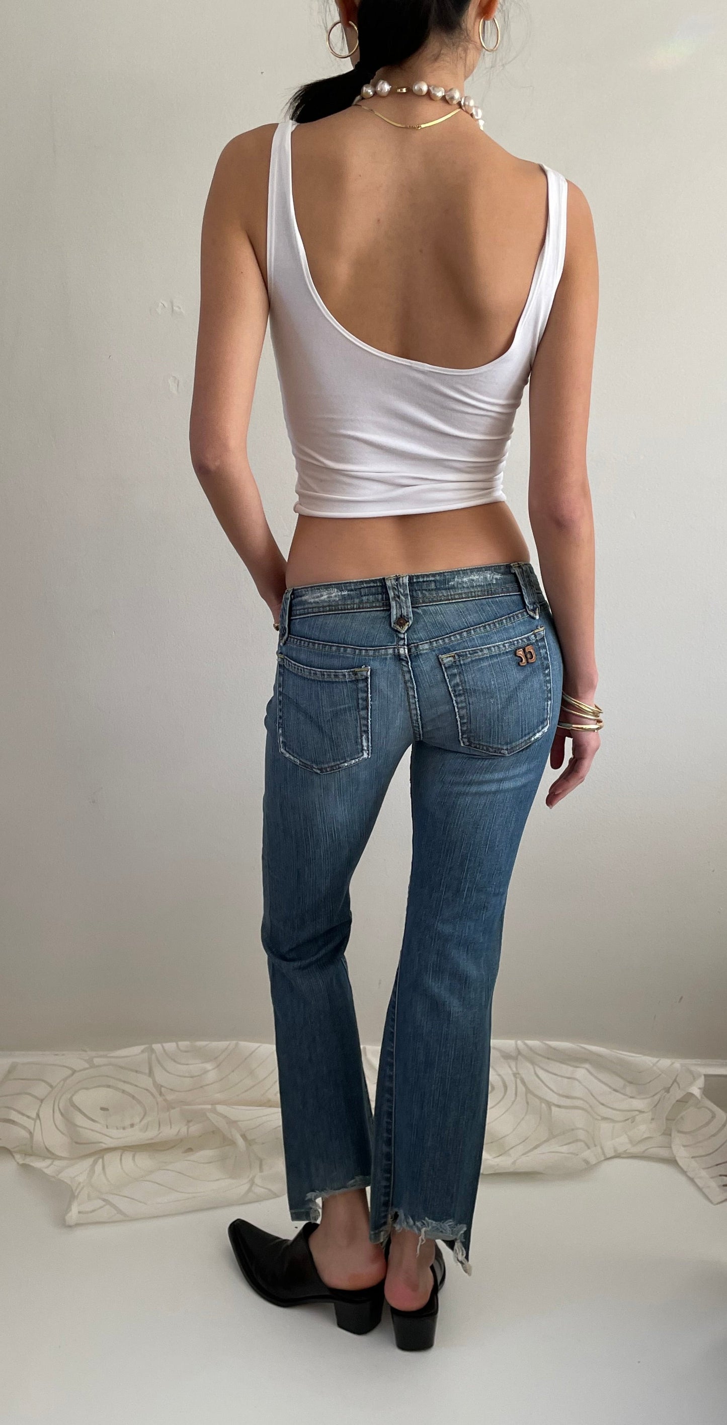 vintage Y2K Joes low rise faded jeans Made in USA size 2