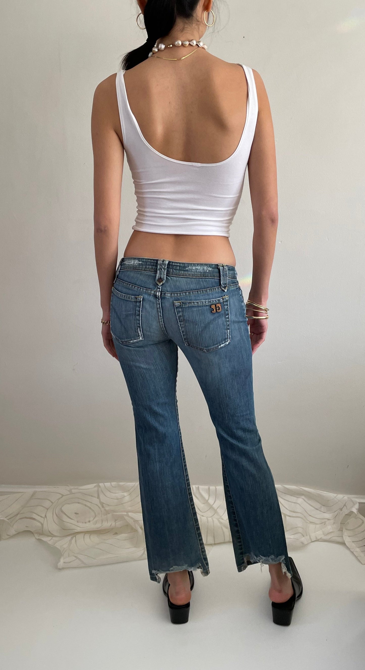 vintage Y2K Joes low rise faded jeans Made in USA size 2