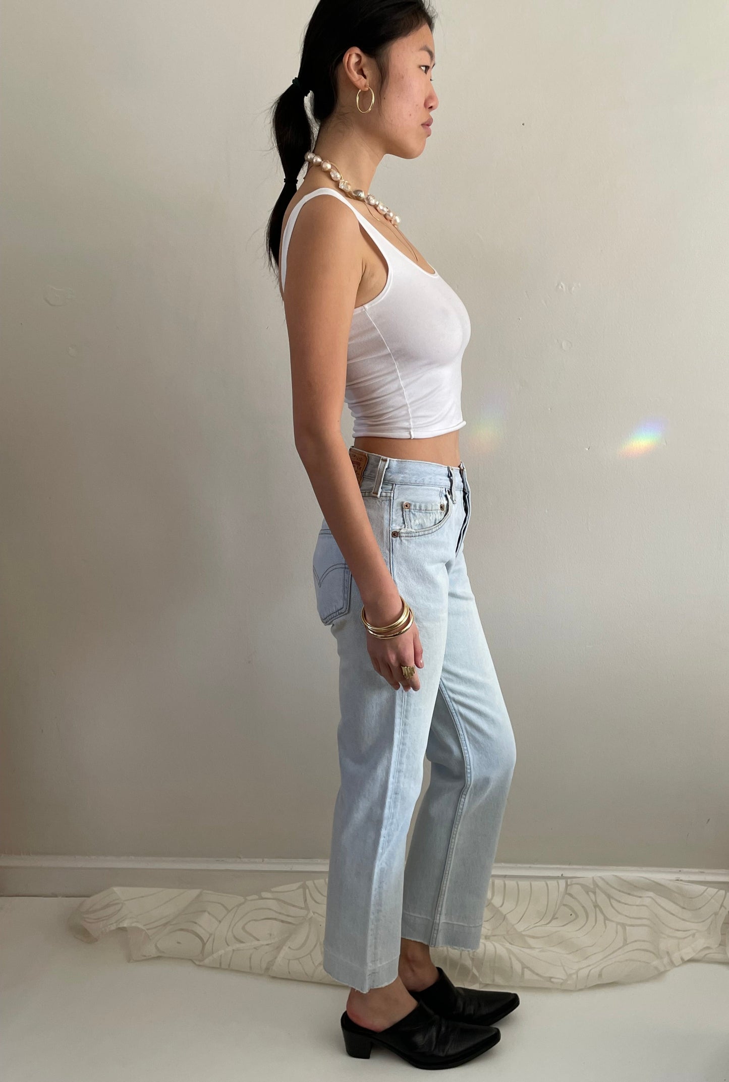 vintage Levi's 501 stonewash Levis jeans size 27