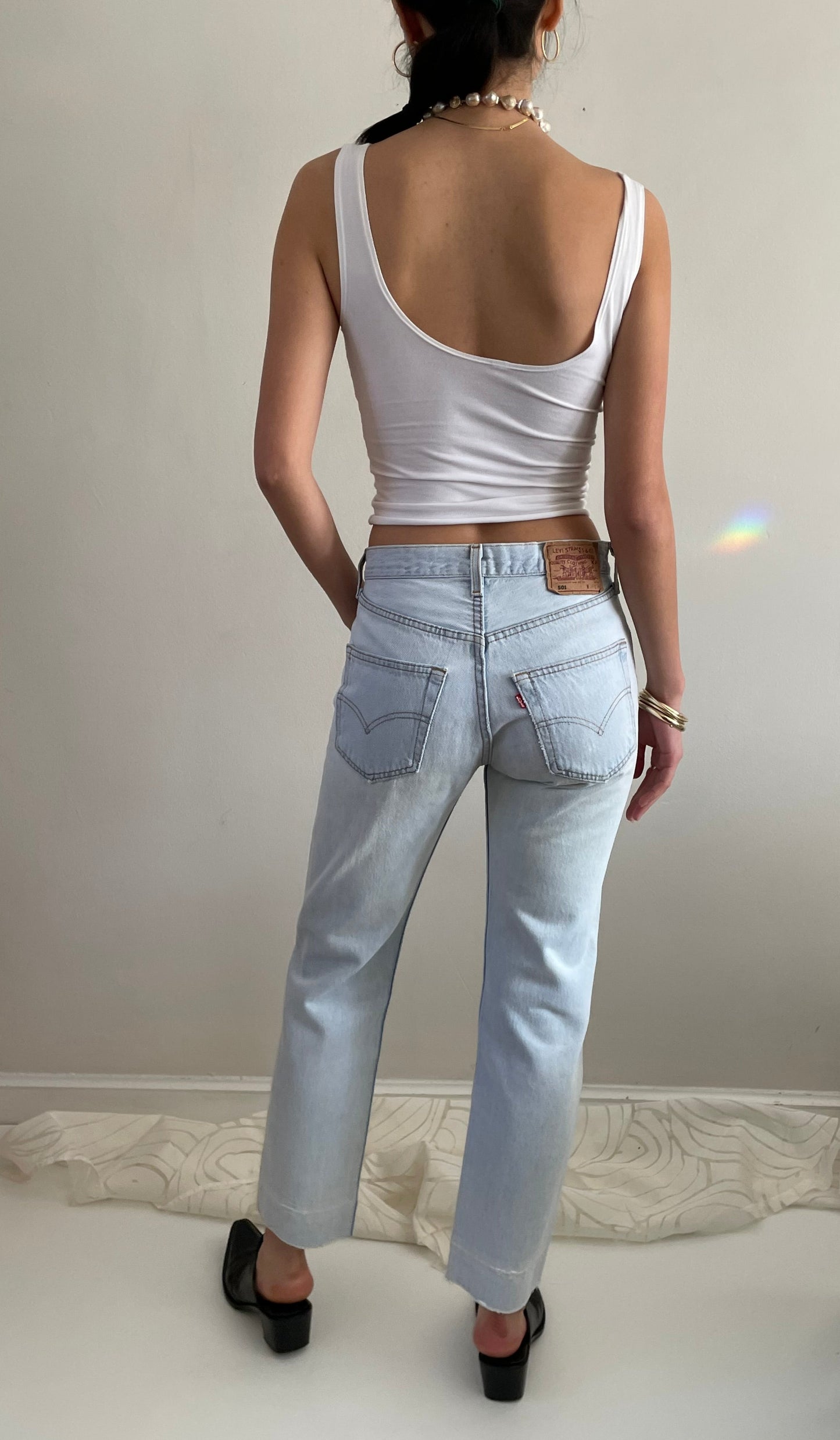 vintage Levi's 501 stonewash Levis jeans size 27