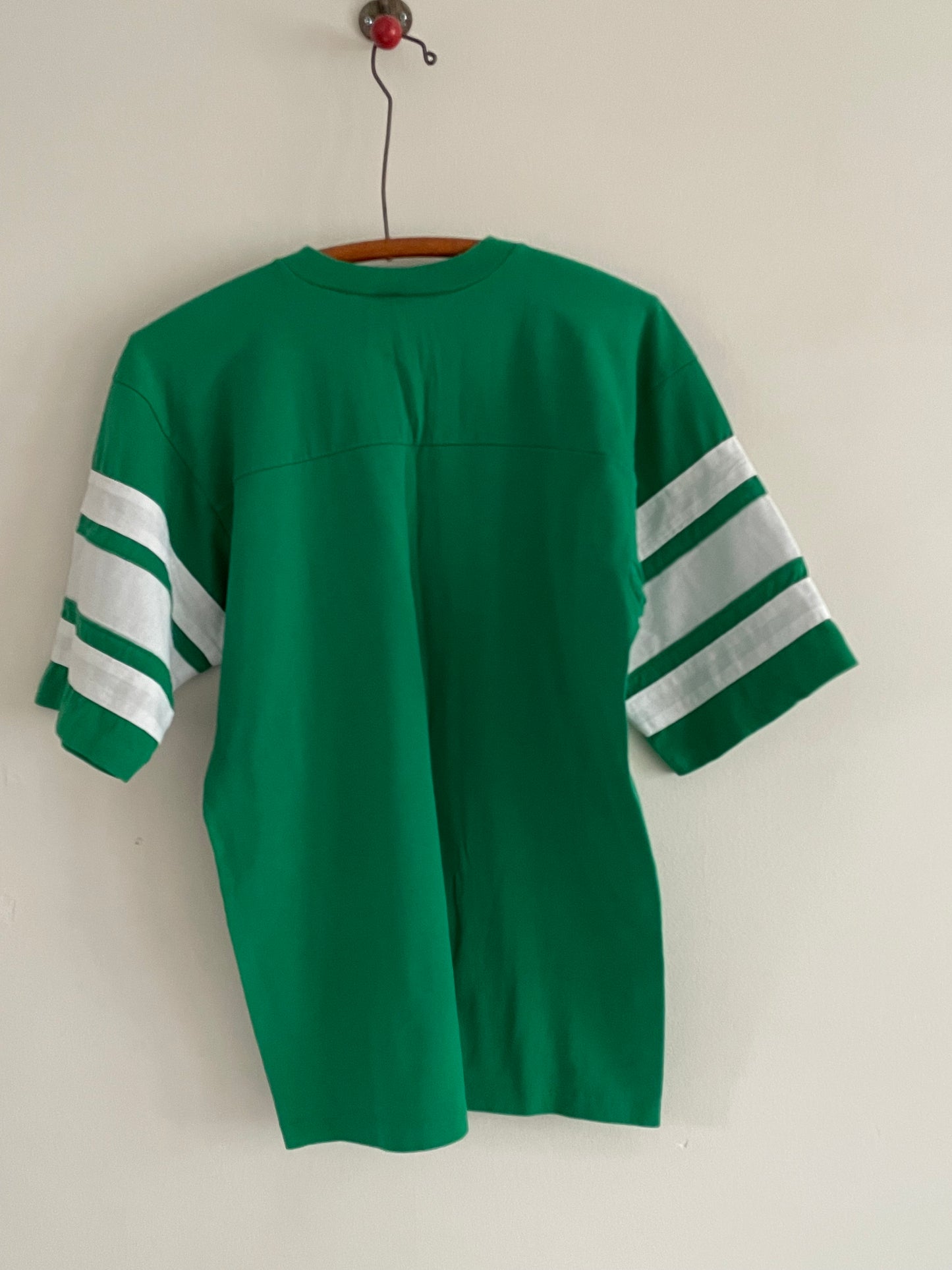 Vintage 90s Philadelphia Eagles Kelly Green Football T-Shirt Jersey Boyfriend Shirt L