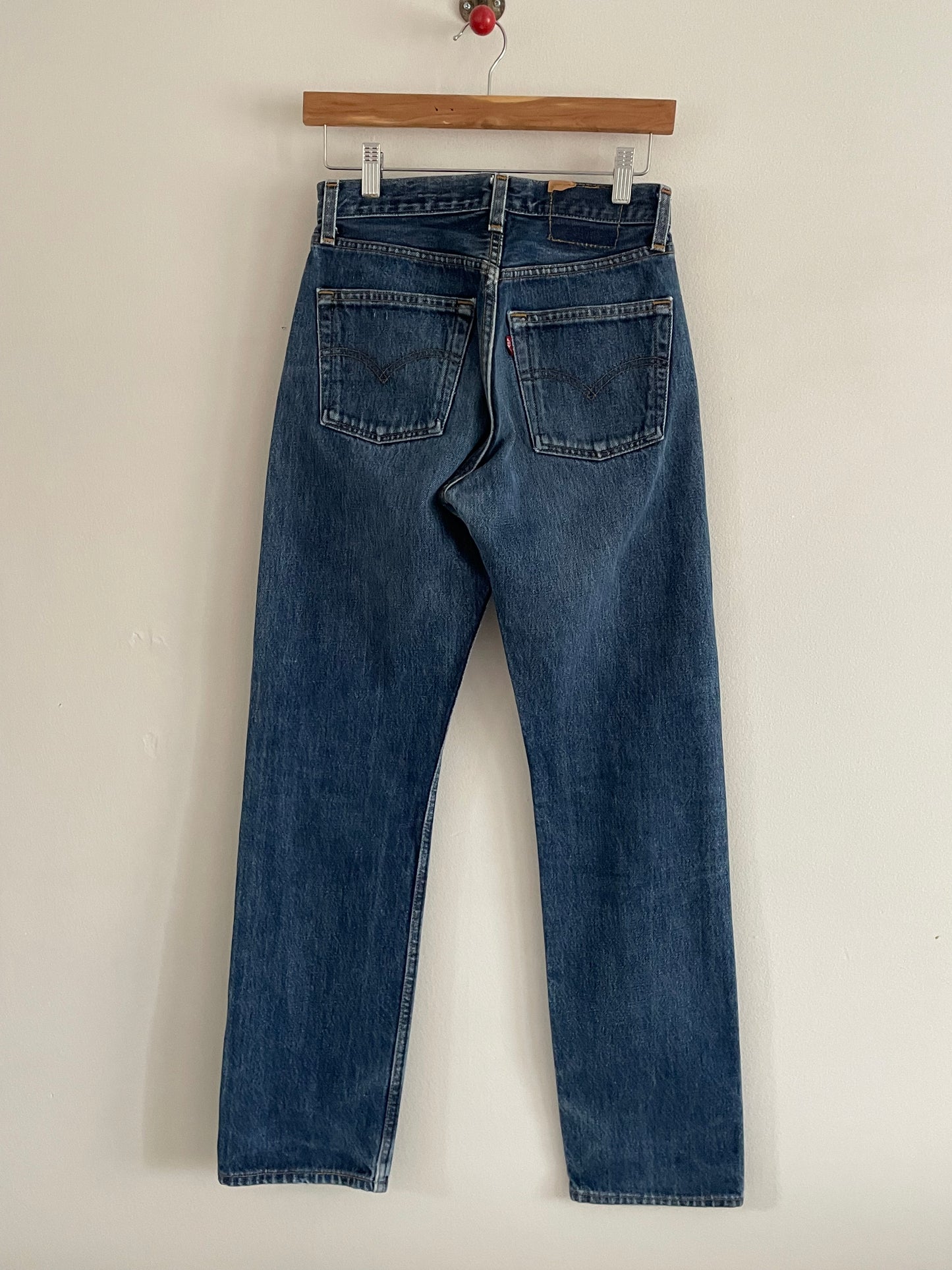 vintage Levi's 501 petite student fit button fly for women Levis jeans XXS size 25