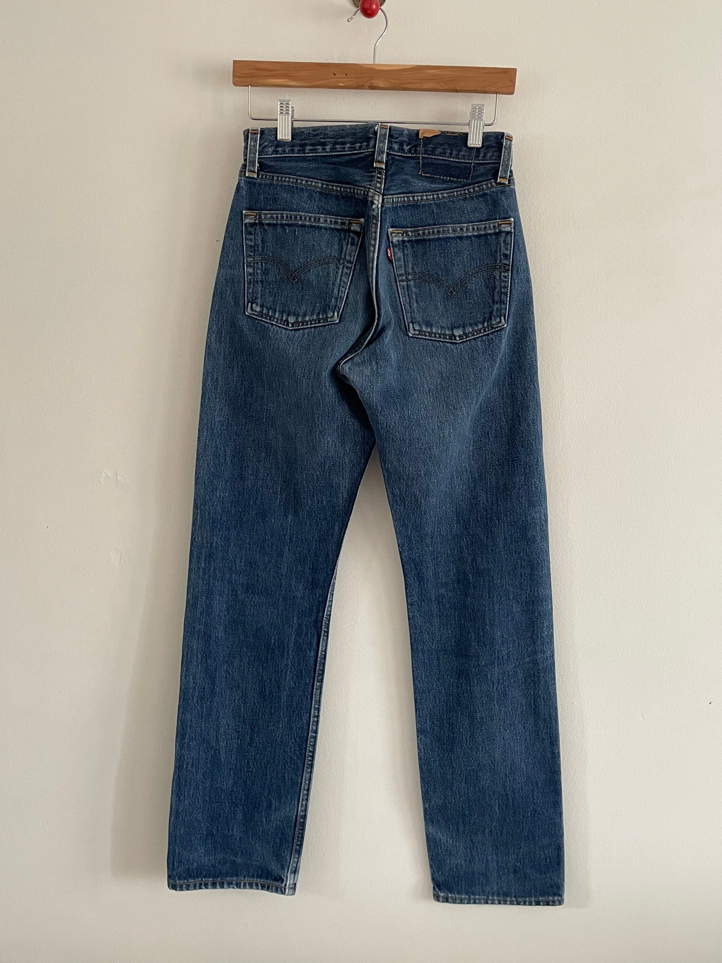 vintage Levi's 501 petite student fit button fly for women Levis jeans XXS size 25