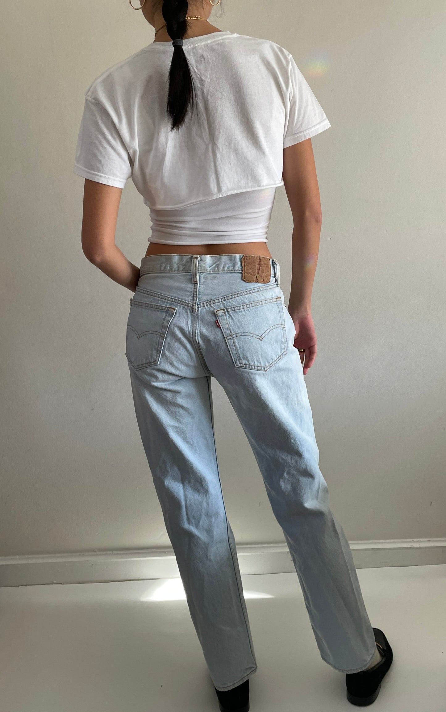 vintage Levi's 501 button fly stonewash Levis jeans size 30