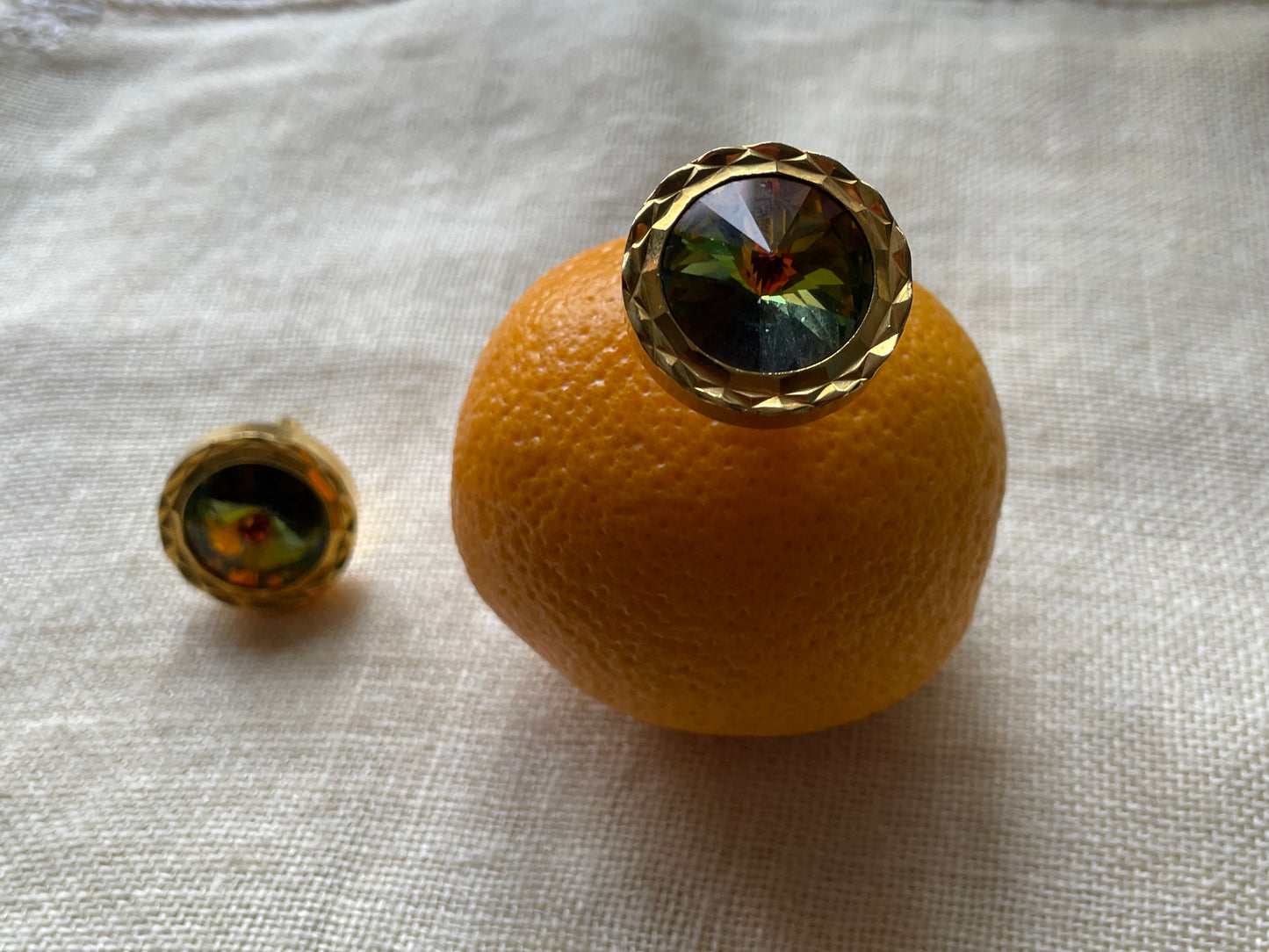 Vintage 90s glam cuff links jewelry