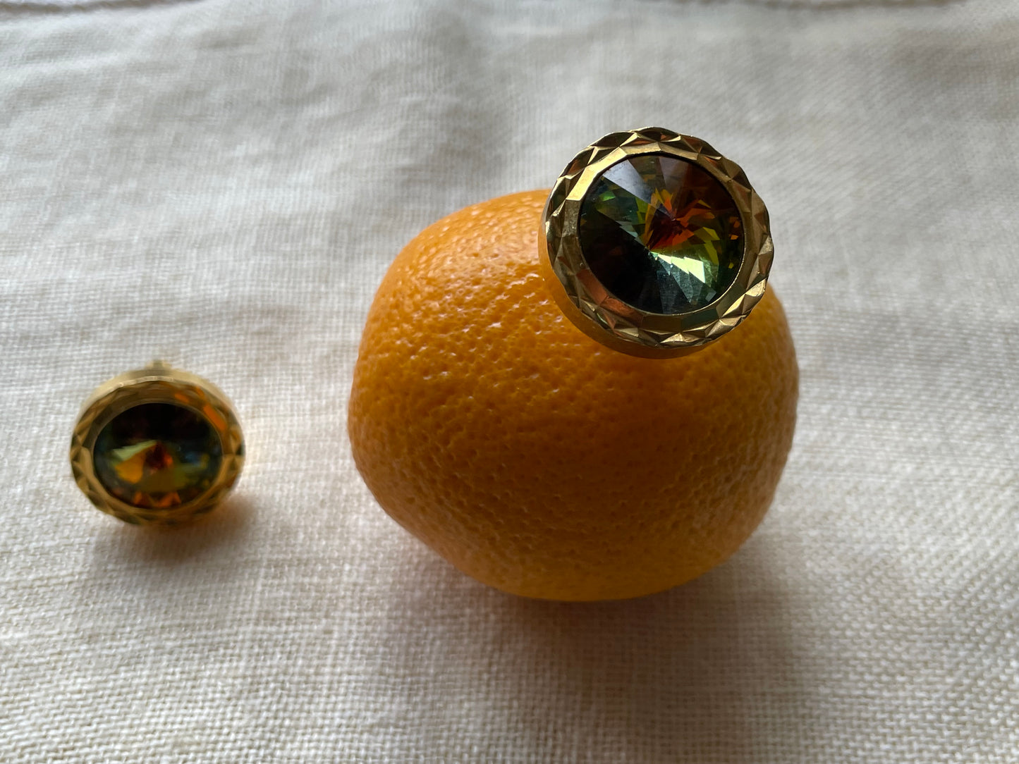 Vintage 90s glam cuff links jewelry